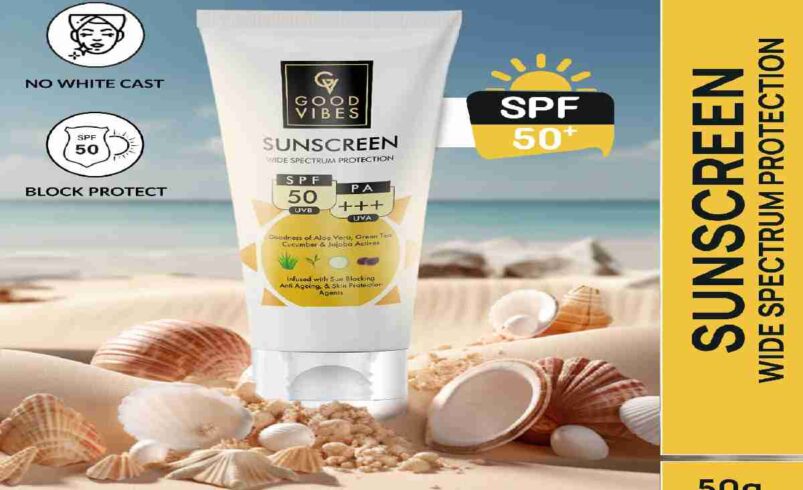Good Vibes Sunscreen SPF 50 – Best Sunscreen