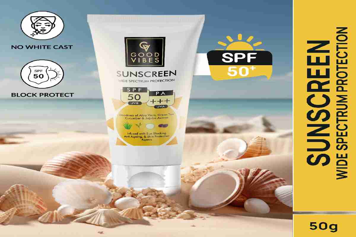 Good Vibes Sunscreen SPF 50 – Best Sunscreen