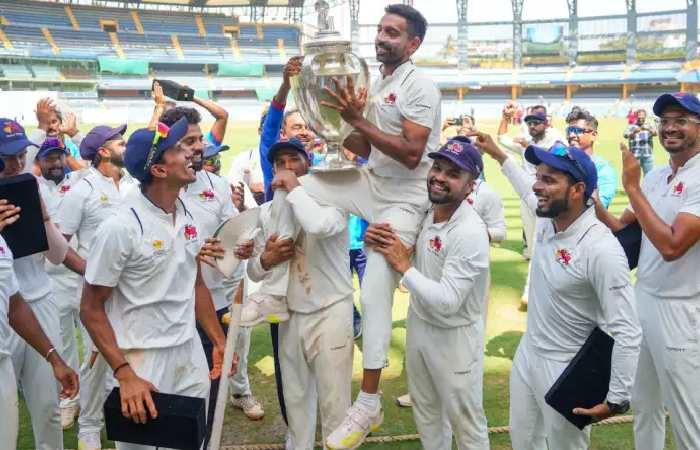 Mumbai Cricket Team Vs Vidarbha Cricket Team Stats 