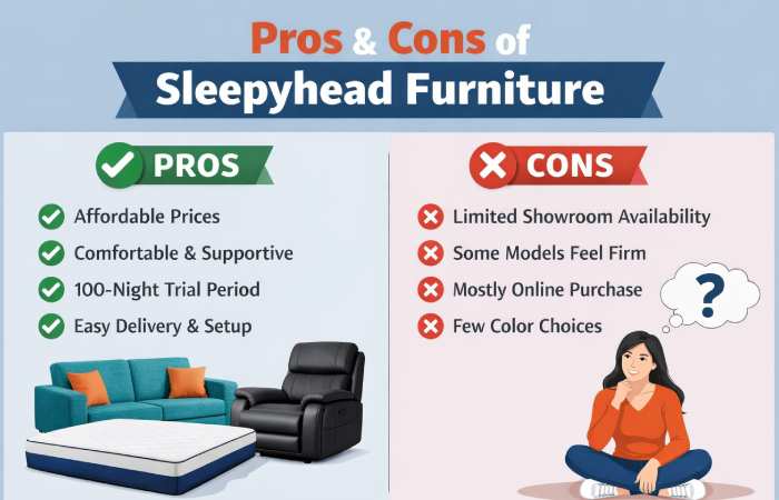 pros and cons of sleepyhead furniture