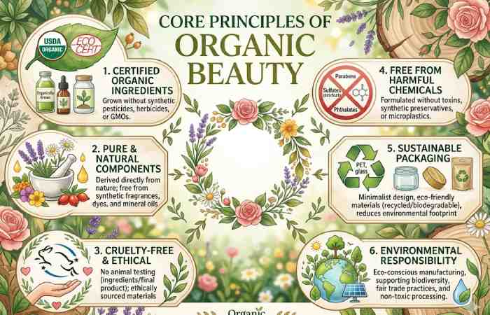 core principles of organic beauty 