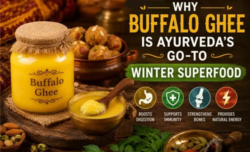 Why Buffalo Ghee Is Ayurveda’s Go-To Winter Superfood